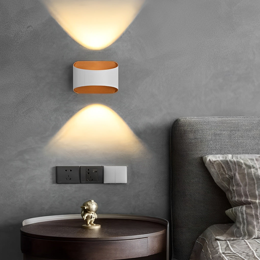 Audey Unique LED Modern Aluminum Outdoor Wall Lights