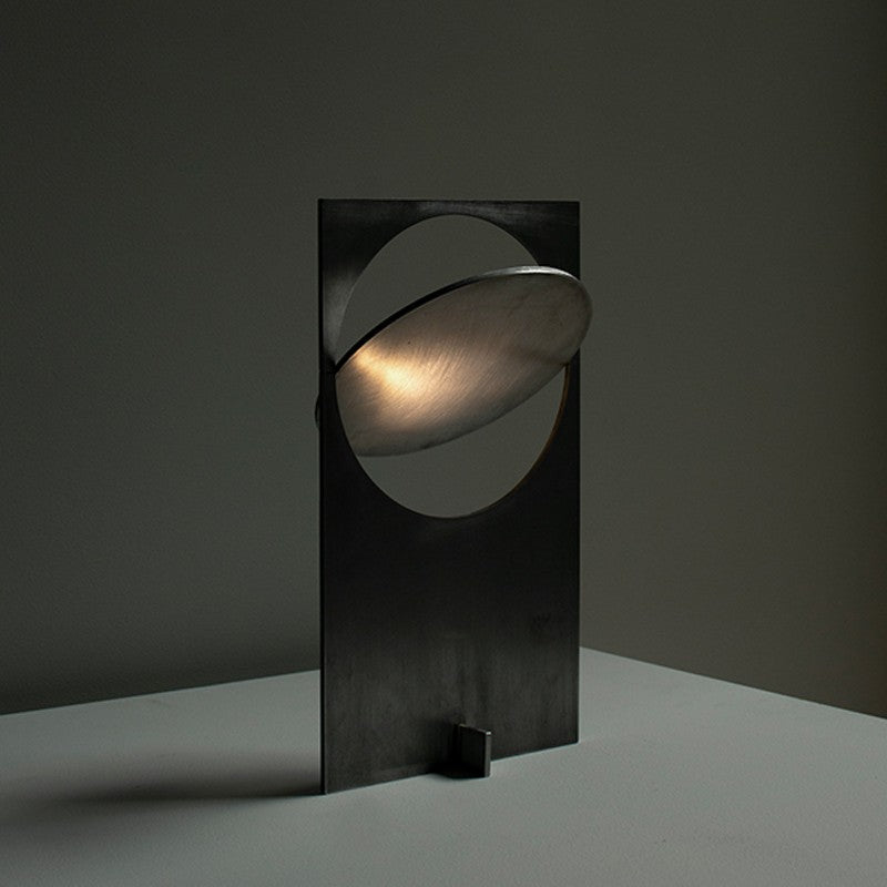 Terieriella Rotating Disc Table Lamp