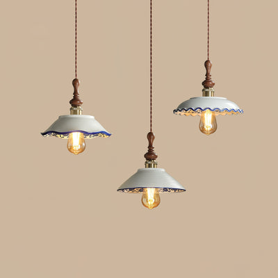 Ciraeor Delft Ceramic Pendant Light