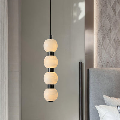 Albinaine Modern Alabaster Pendant Light