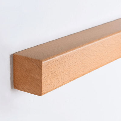 Muto Linear Mirror Wooden Front Vanity Wall Lamp Bedroom - Neutral Decor