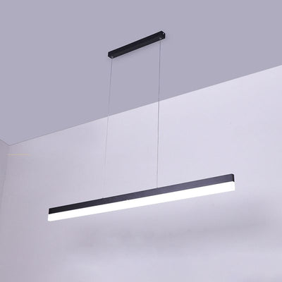 Arisha Modern Linear Acrylic Pendant Light - Neutral Decor