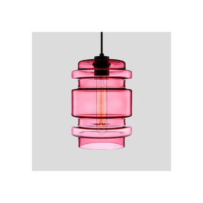 Arisha Modern Art Deco LED Cylindrical /Glass Pendant Light - Neutral Decor