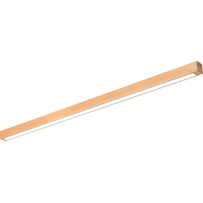 Muto Linear Mirror Wooden Front Vanity Wall Lamp Bedroom - Neutral Decor