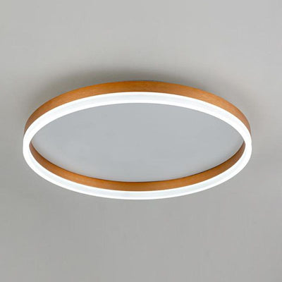 Arisha Modern Flush Mount Ceiling Light Ring - Neutral Decor