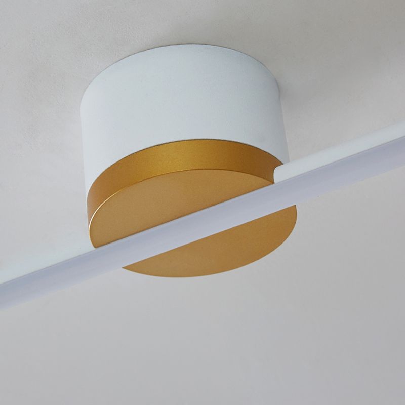 Arisha Linear Flush Mount Ceiling Light Bedroom - Neutral Decor