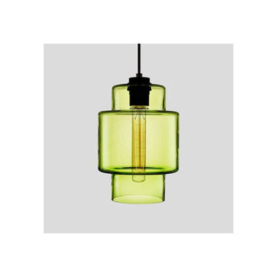 Arisha Modern Art Deco LED Cylindrical /Glass Pendant Light - Neutral Decor