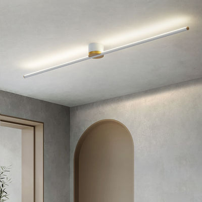 Arisha Linear Flush Mount Ceiling Light Bedroom - Neutral Decor