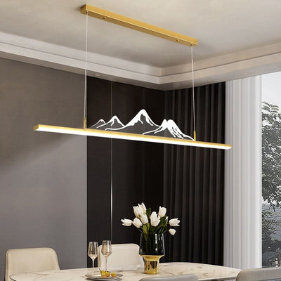 Arisha Designer Mountain Shape LED Pendant Light - Neutral Decor