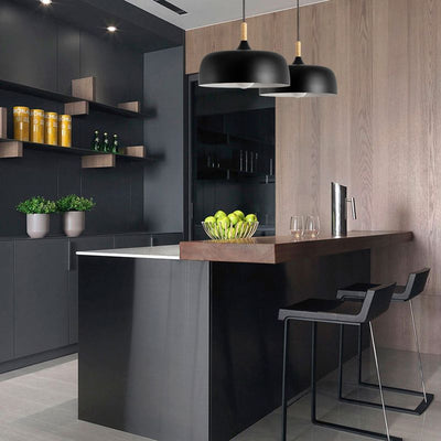 Arisha Modern Pendant Light Dome Macaron Dining Room - Neutral Decor