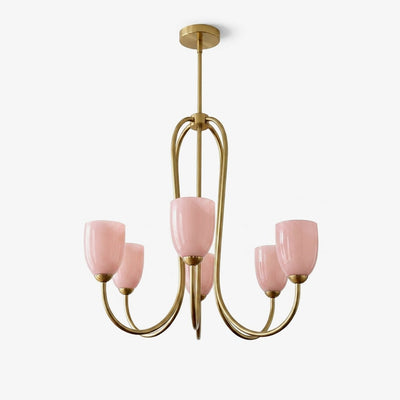 Roseliane Gold Chandelier
