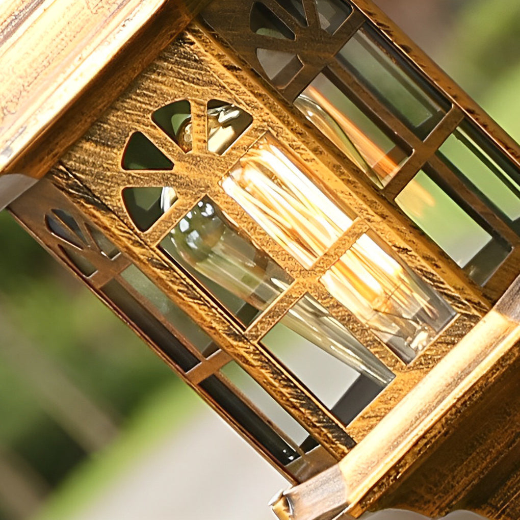 Solitary Elegant Pathway Aluminum Outdoor Post Lights