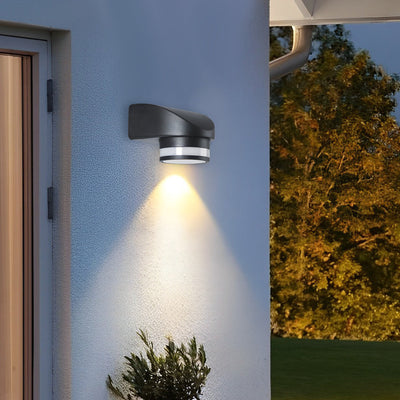 Wiona Round LED Aluminum Outdoor Wall Washer Lights