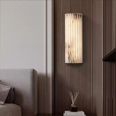Willowfield Alabaster Indoor Wall Light