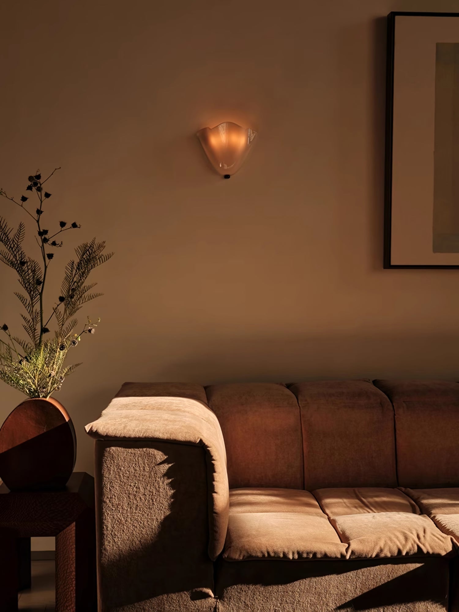 Delaford Glass Indoor Wall Light