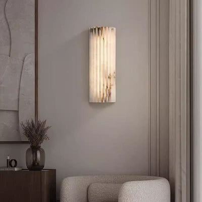 Willowfield Alabaster Indoor Wall Light