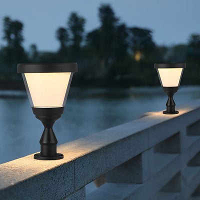 Nssia LED Modern Aluminum Outdoor Post Pillar Lights