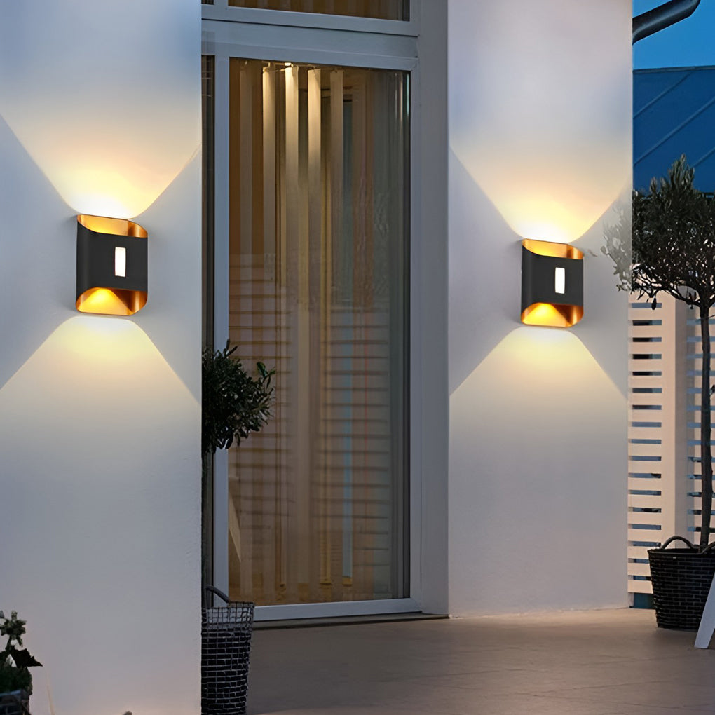 Melody Modern Minimalist Metal Sconce Wall Lamp