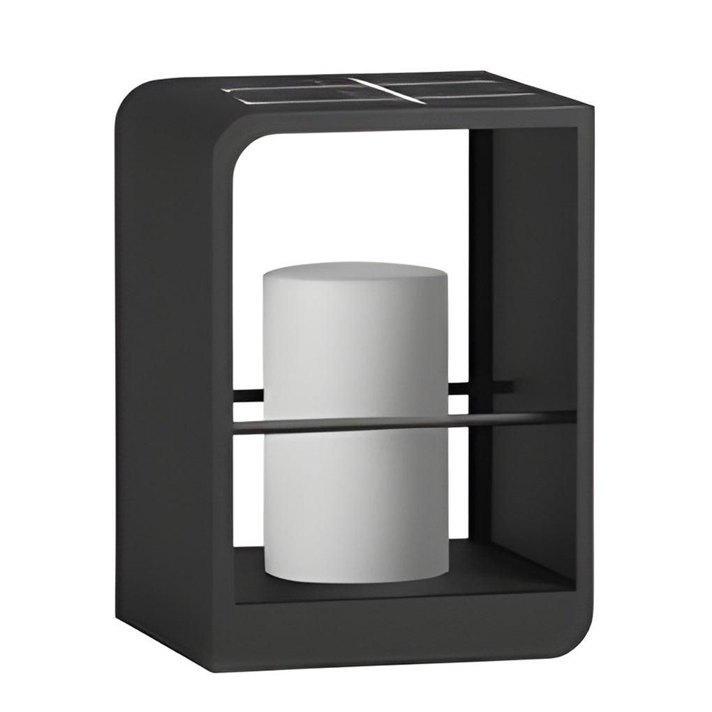 Gladys Rectangular Frame Modern Metal Outdoor Lights
