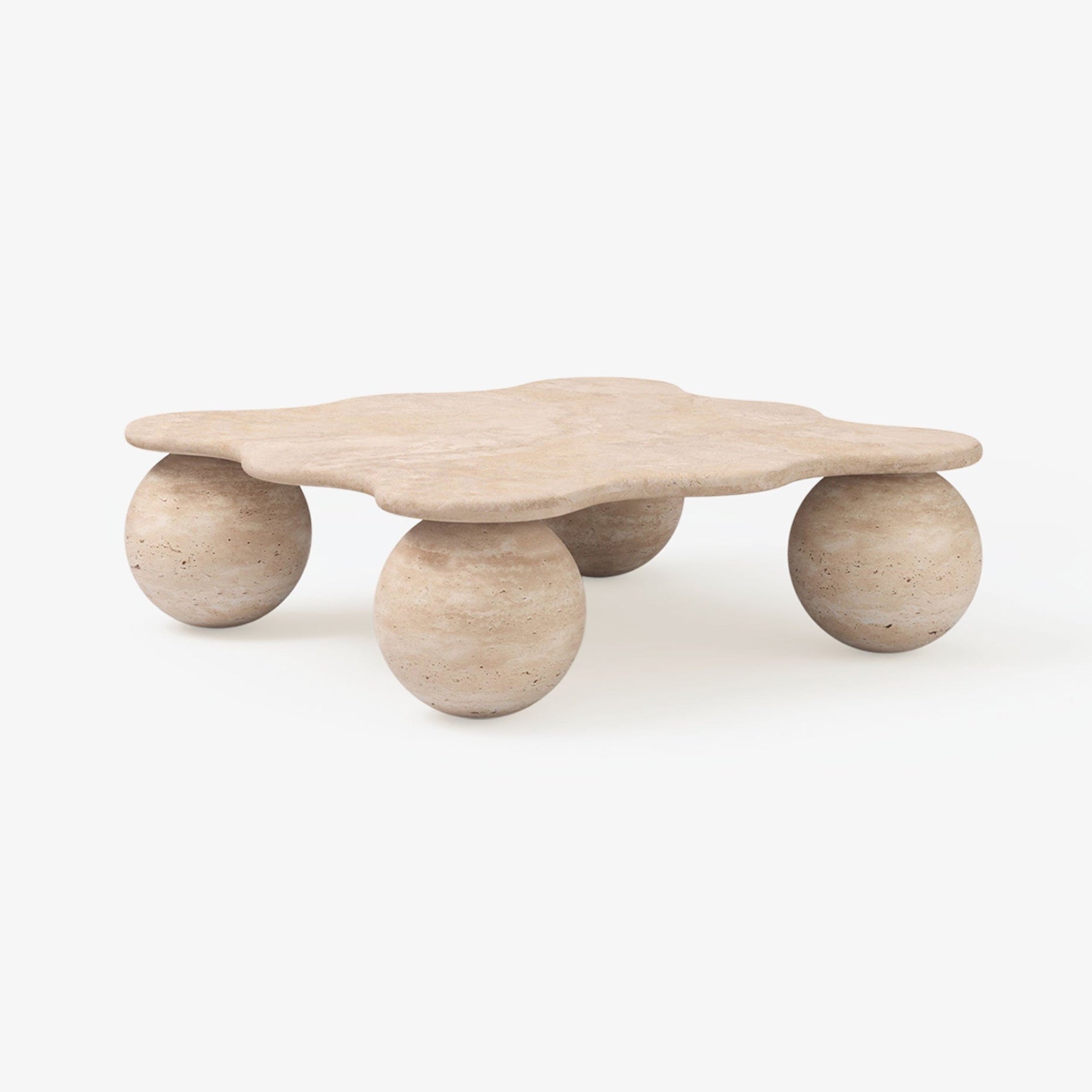 Mesa Pebble Stone Coffee Table