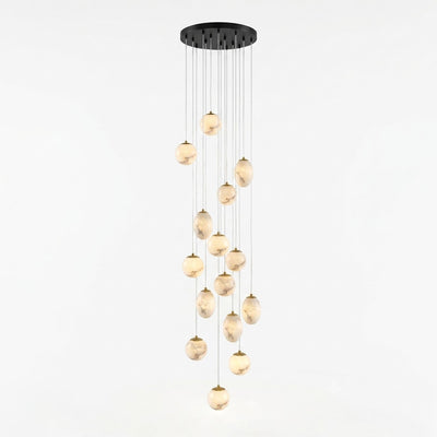 Norik Minimalist Alabaster Pendant Light