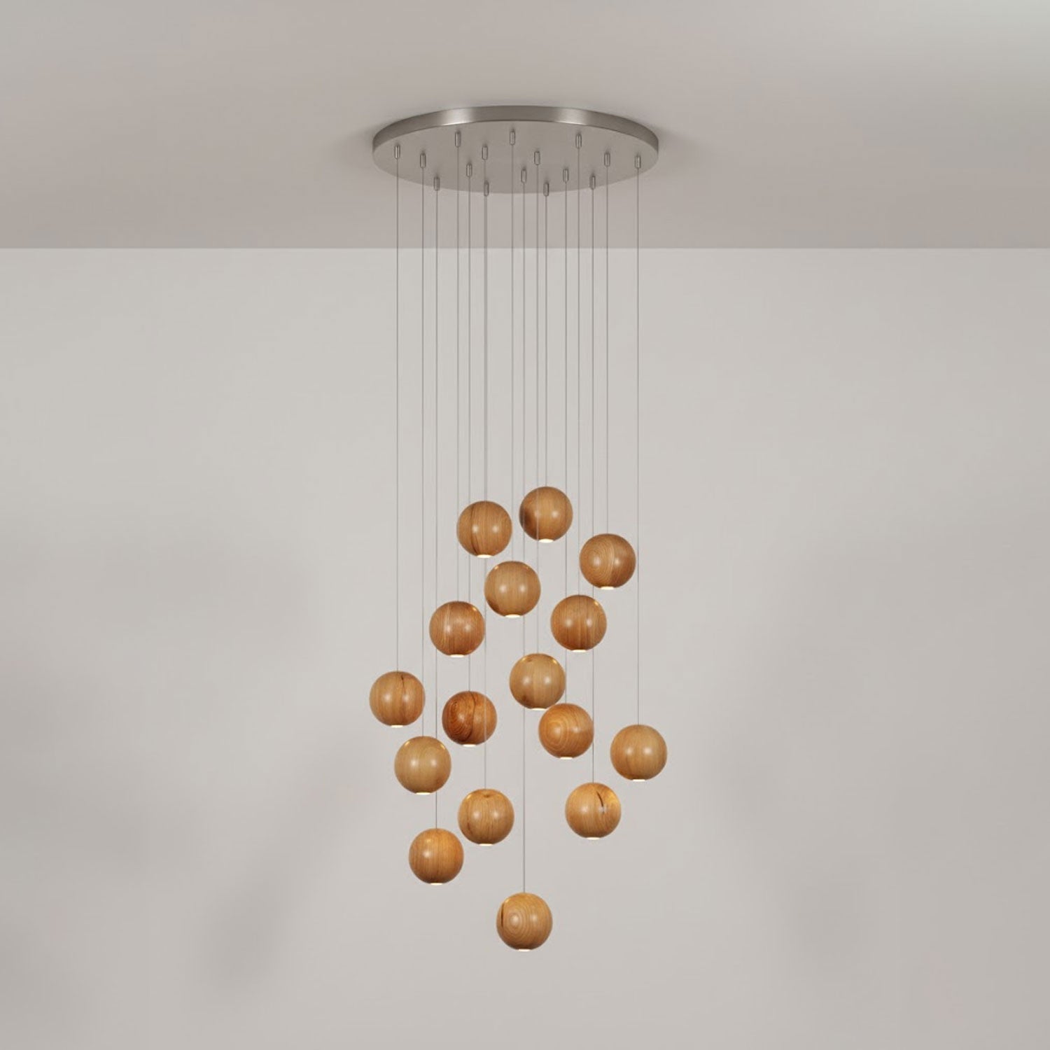 Orbwood Cluster Pendant Light