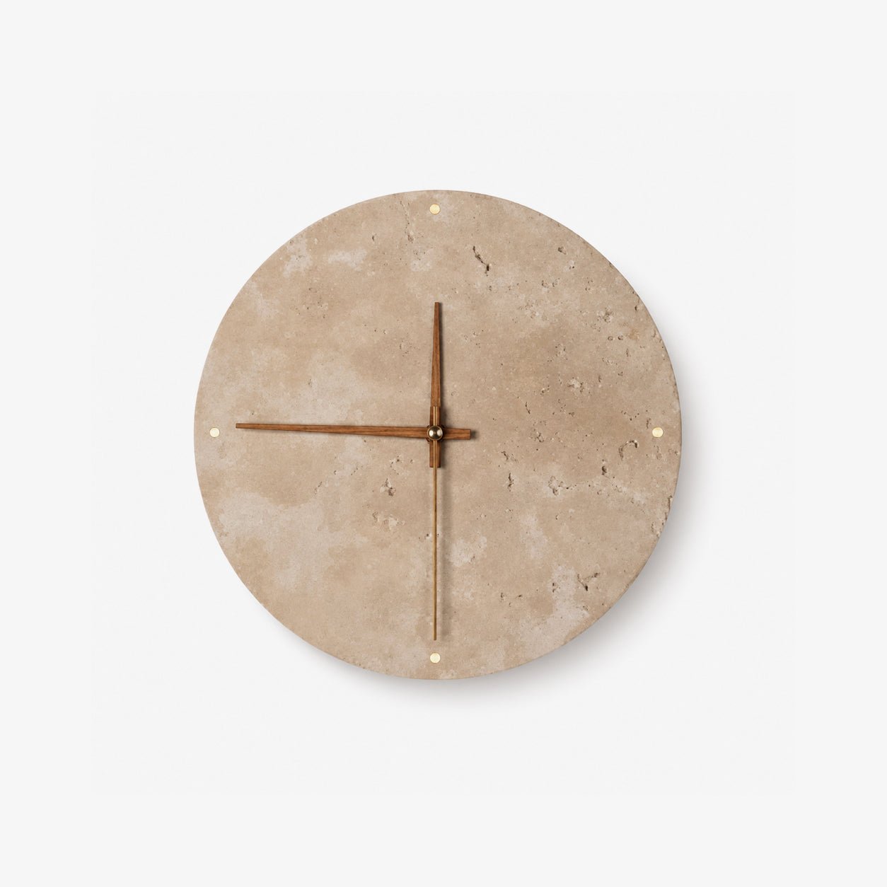 Dial Travertine Sconce