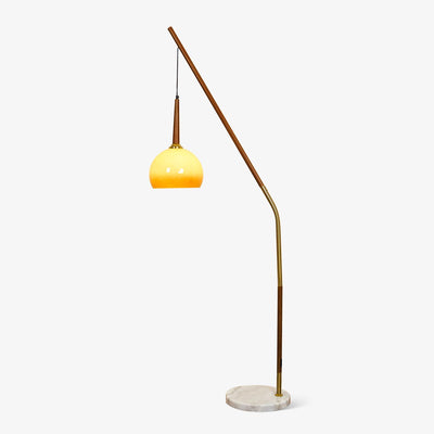 Catalil Retro Glass Floor Lamp