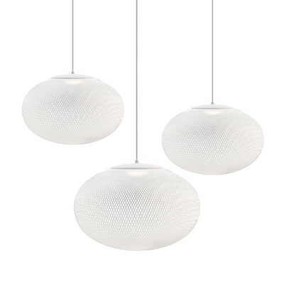 Orelenira Pendant Lamp Metallic Mesh Black