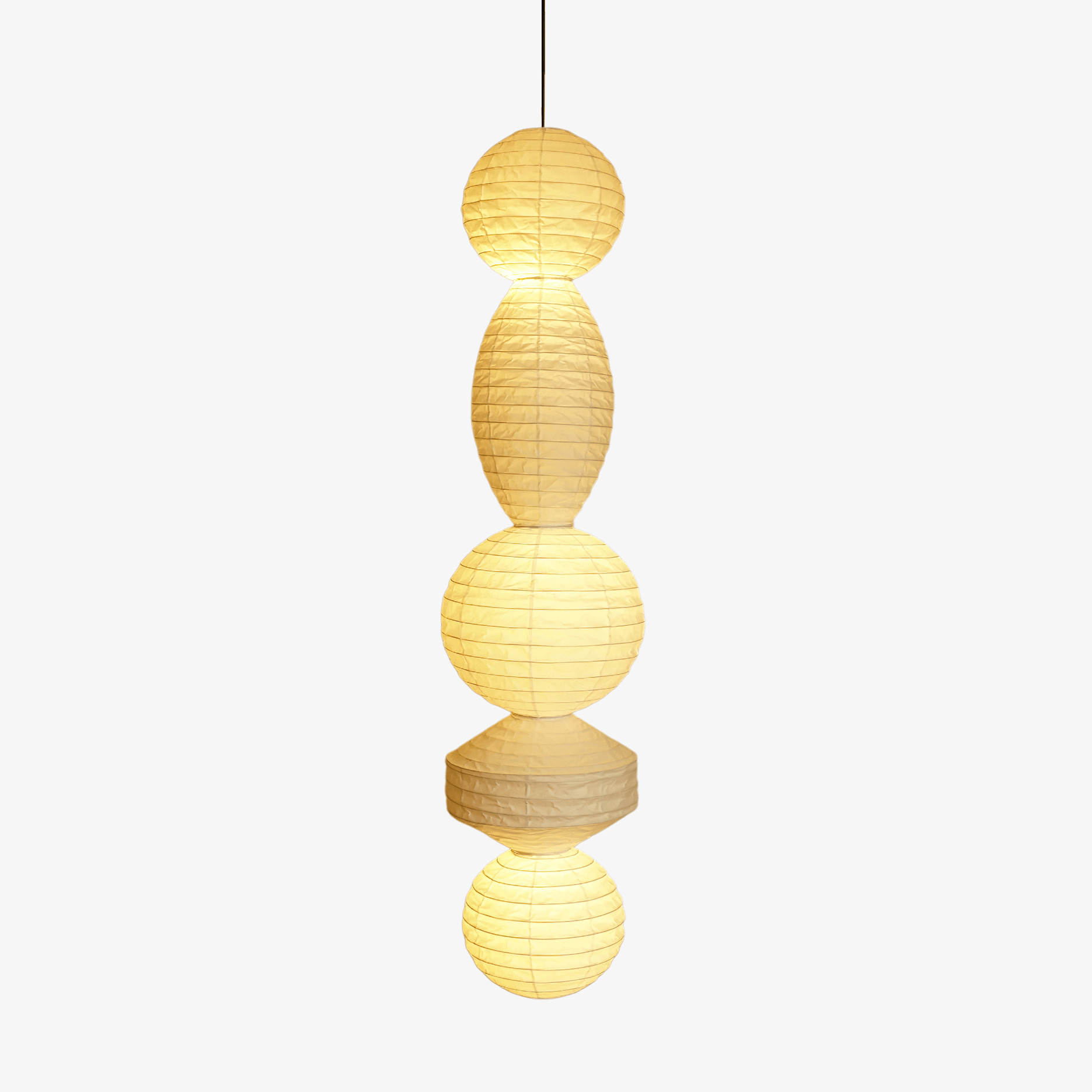 Elthayra Natural Series Bamboo Lantern Pendant Lamp