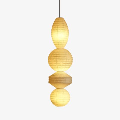 Elthayra Natural Series Bamboo Lantern Pendant Lamp