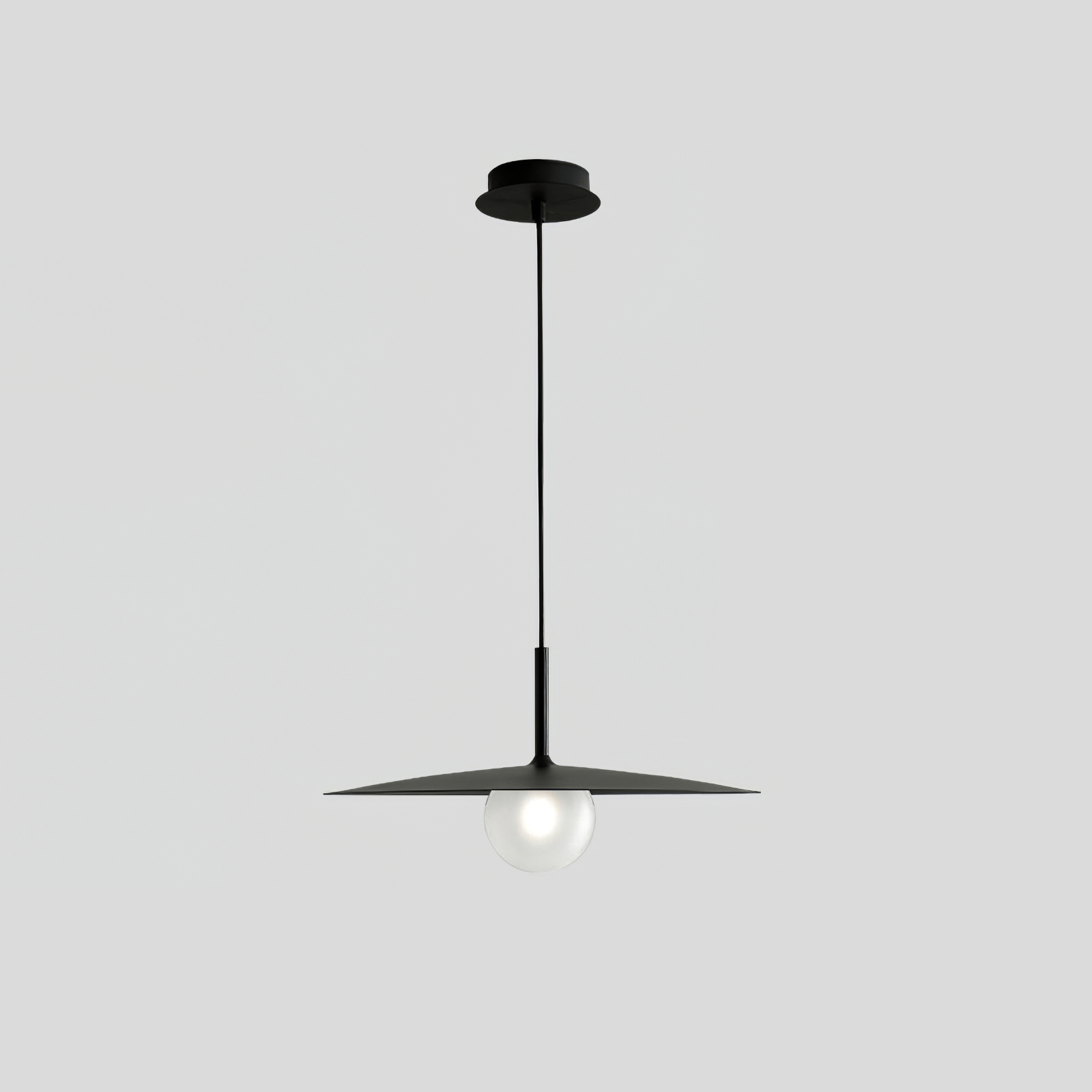 Norerise Pendant Lamp Plate Shade for Living Room