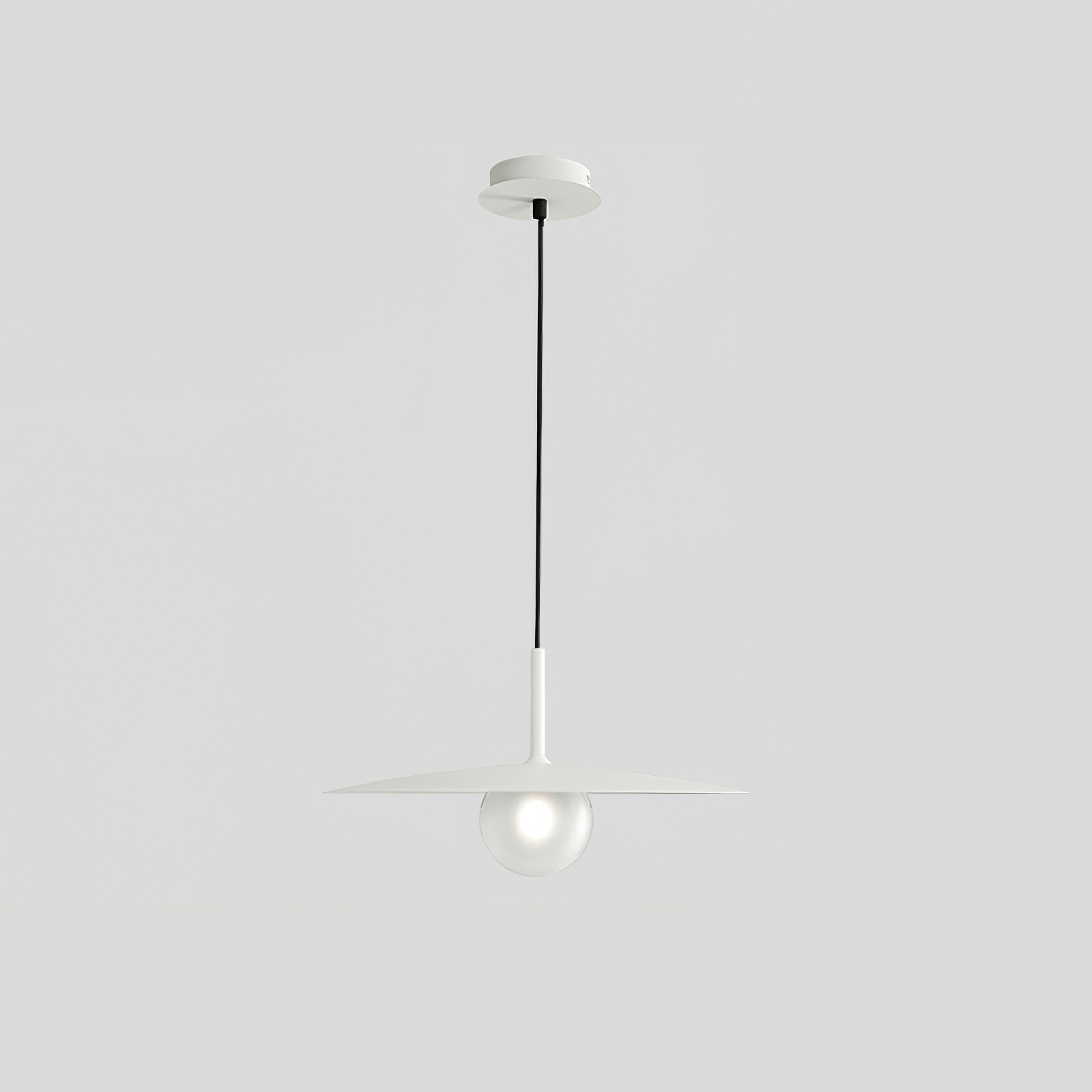 Norerise Pendant Lamp Plate Shade for Living Room