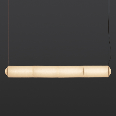 Oren Modern Minimalist Natural Mulberry Silk Pendant Lamp
