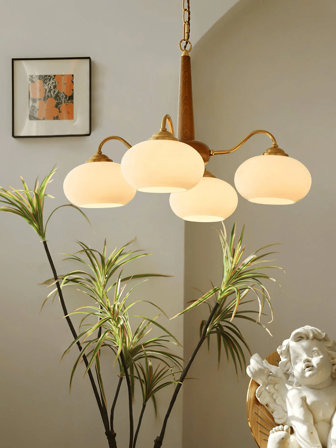 Persimmon Chandelier