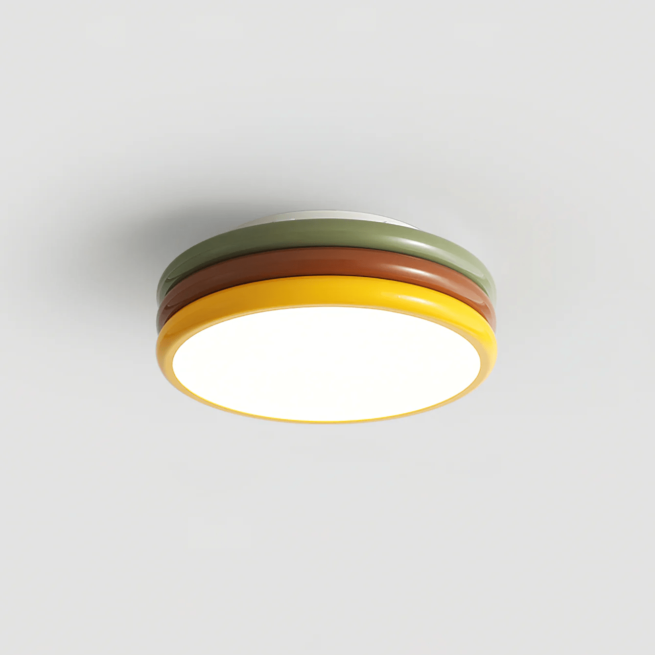 Dunoir Unique Art Color Stack Ceiling Lamp