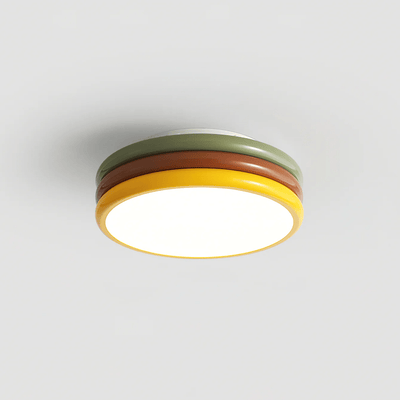 Dunoir Unique Art Color Stack Ceiling Lamp