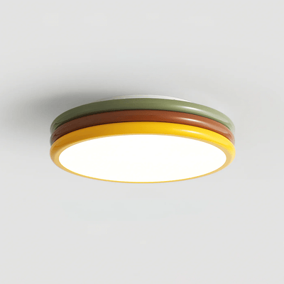 Dunoir Unique Art Color Stack Ceiling Lamp
