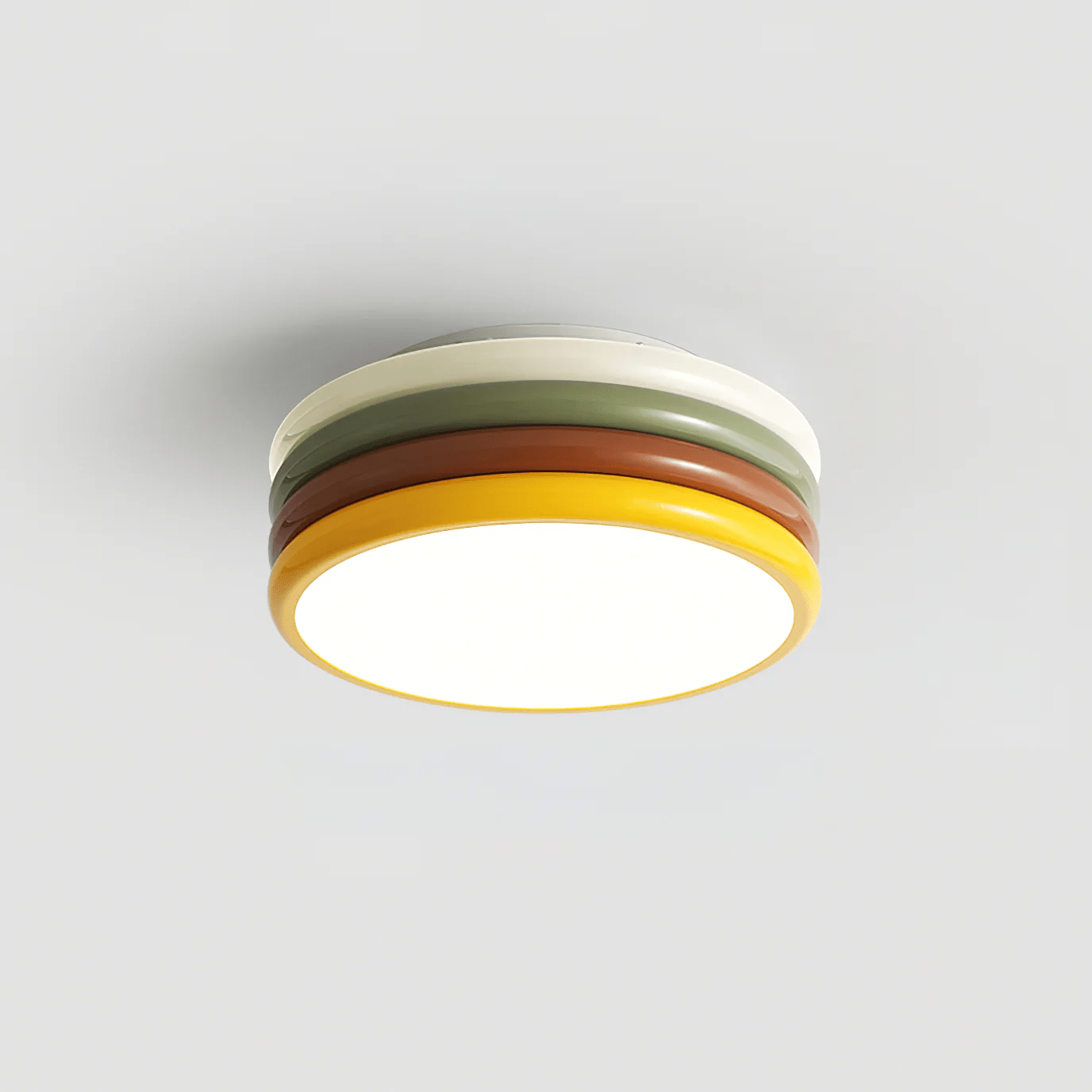Dunoir Unique Art Color Stack Ceiling Lamp