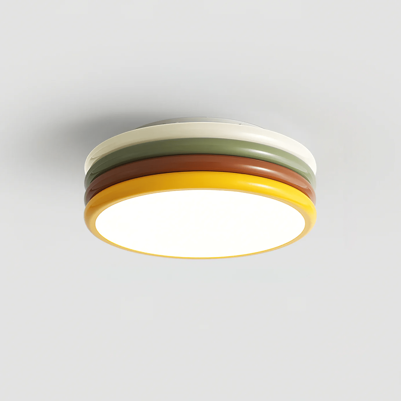 Dunoir Unique Art Color Stack Ceiling Lamp