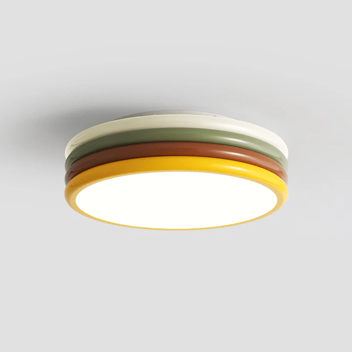Dunoir Unique Art Color Stack Ceiling Lamp