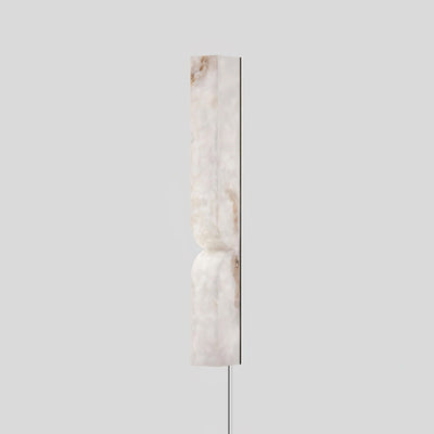 Lena Alabaster Rectangular Plug Wall Lamp