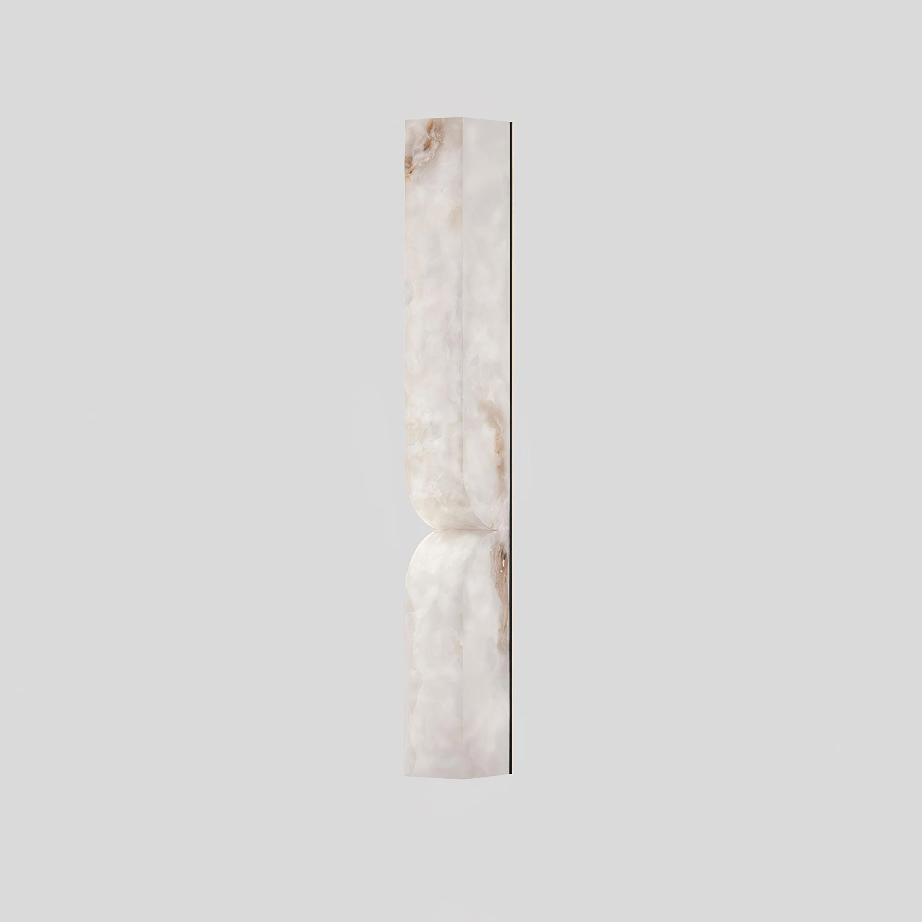 Niveelle Alabaster Rectangular Wall Lamp