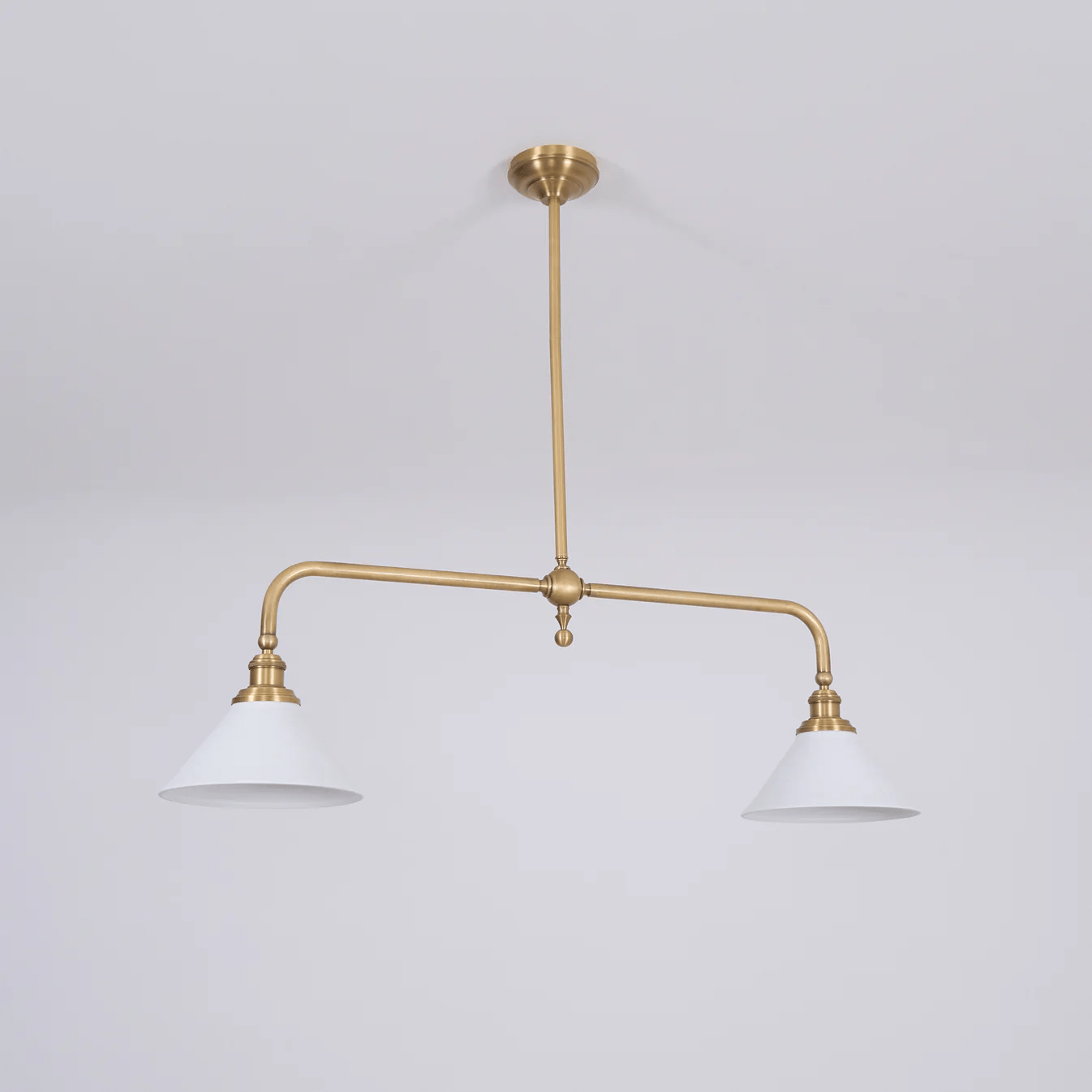 Duet Ceramic Classic Pendant Light - Neutral Decor