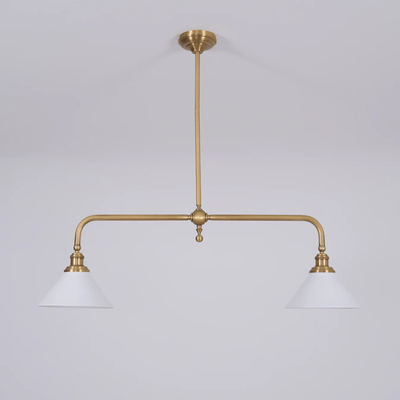 Duet Ceramic Classic Pendant Light - Neutral Decor