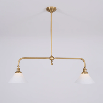 Duet Ceramic Classic Pendant Light - Neutral Decor