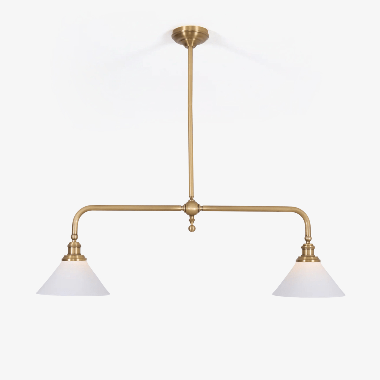 Duet Ceramic Classic Pendant Light - Neutral Decor