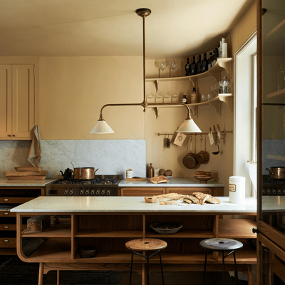 Duet Ceramic Classic Pendant Light - Neutral Decor