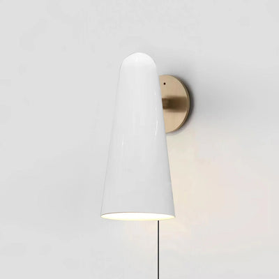 Velivira Conical Glass Wall Light