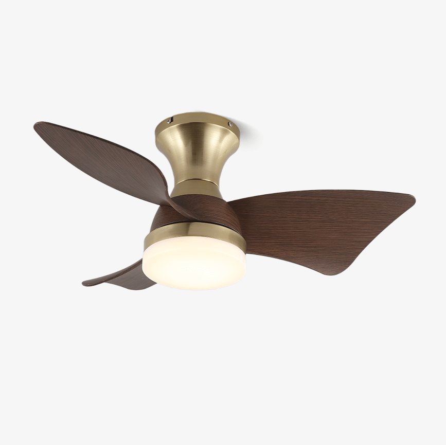 Aureon Modern Wood Ceiling Fan Light
